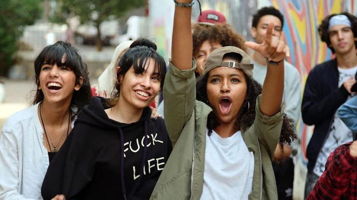 Una scena tratta dal film Casablanca Beats